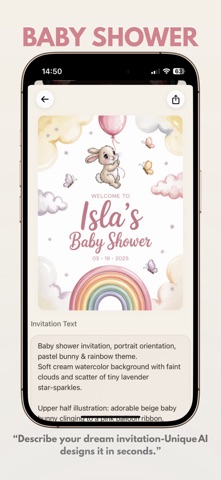 AI Invitation Maker: Unique Screenshot 6 of 10