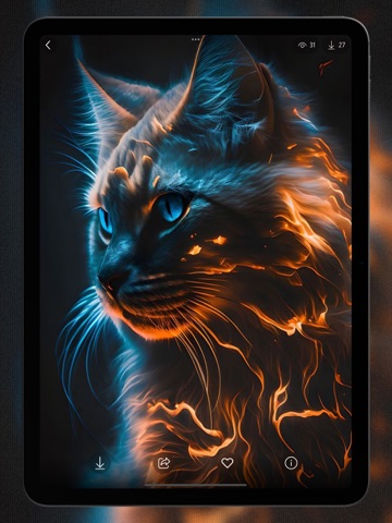 Walli - Stunning Wallpapers 4K iPad screenshot