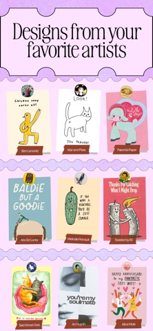 Greeting Cards: Escargot screenshot