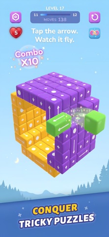 3D Arrow Block Puzzle: Tap Out Screenshot 1 of 9