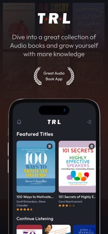 TRL Audiobooks Screenshot 1 of 5