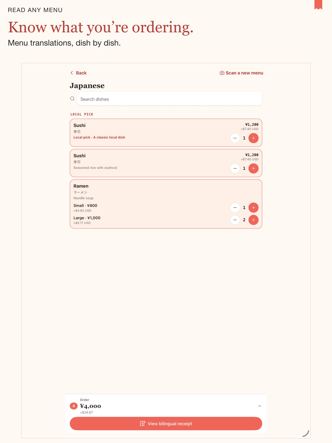 Screenshot 7 of Read Any Menu