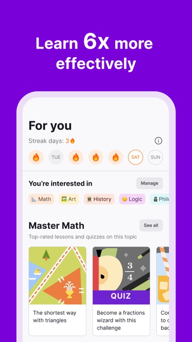 Screenshot 2 of Nibble: Your Bite of Knowledge App