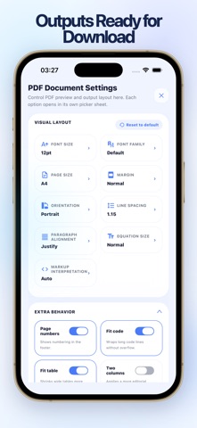 MathFix: AI Math to PDF & Word Screenshot 4 of 4