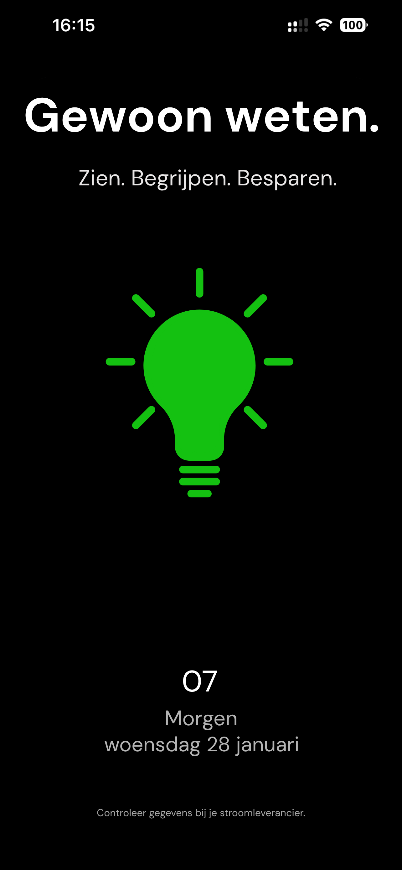 Lumi - Stroomprijs stoplicht screenshot 3