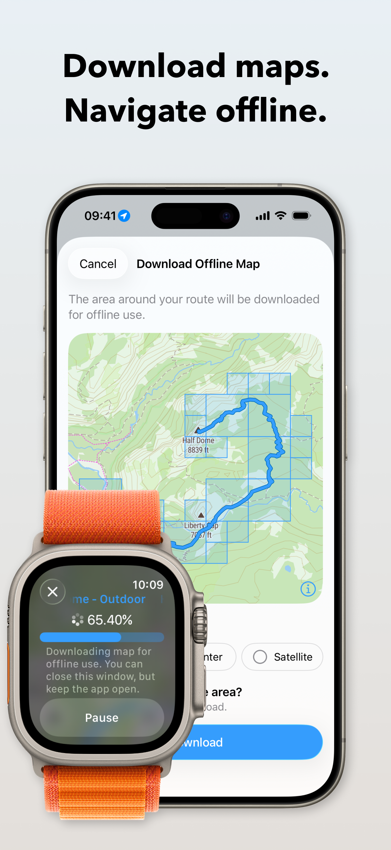 WristTopo: Maps for Watch screenshot 7