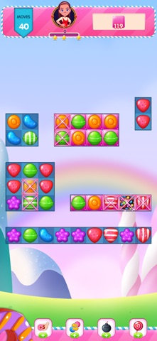 Candy Shop: Match 3 Games iPhone screenshot