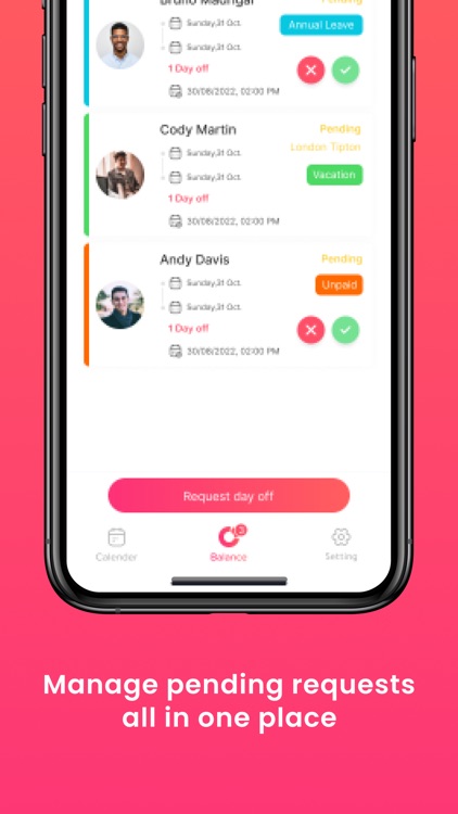 Day Off - Leave Tracker & PTO screenshot-3