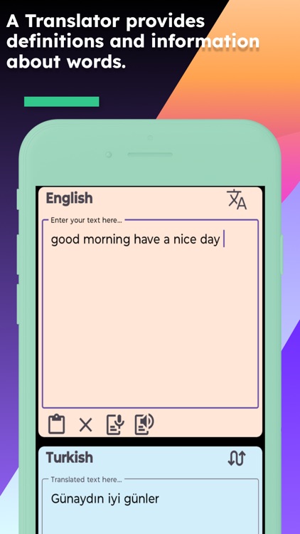 English - Turkish Translator