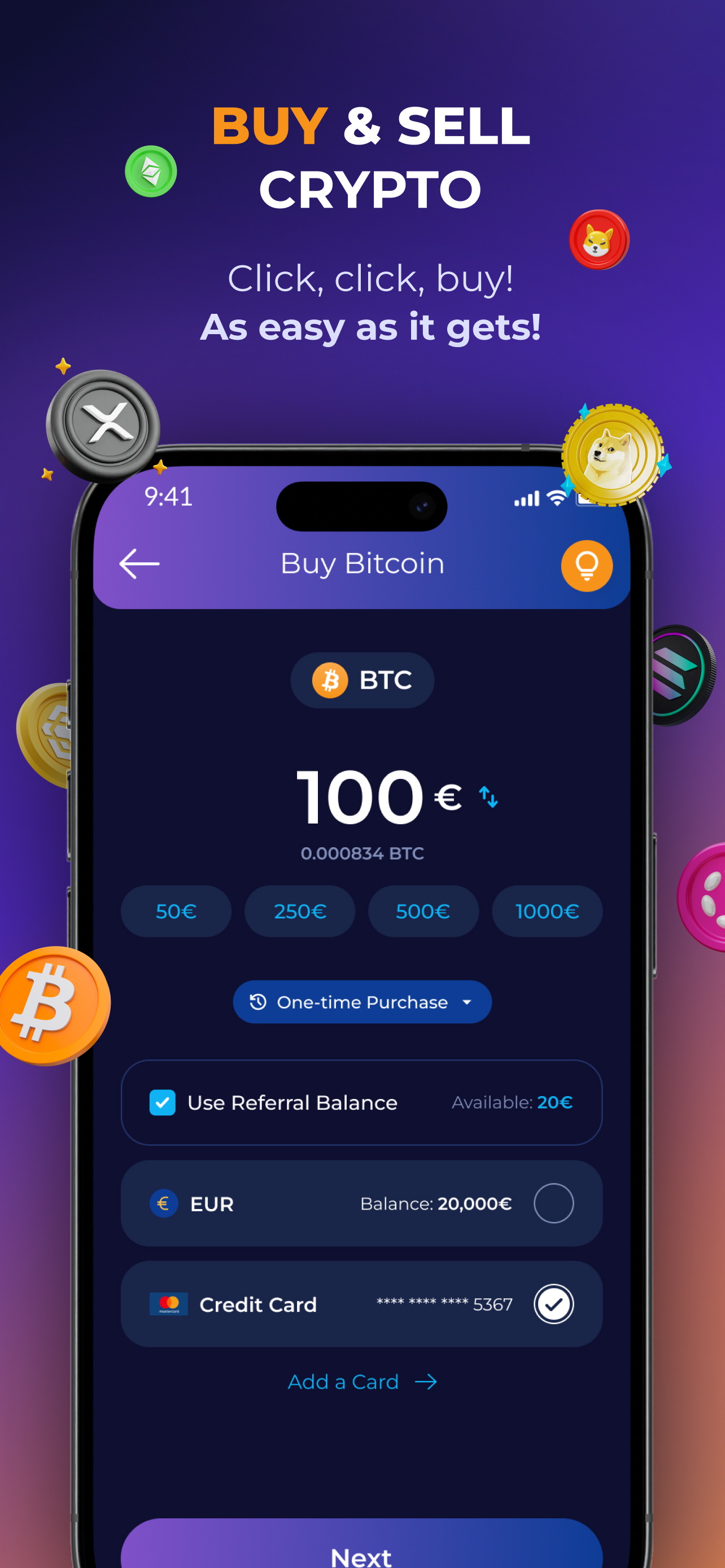 CryptoUnity: Invest in crypto