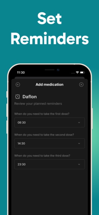Medicine Tracker & Reminder Screenshot 3 of 4