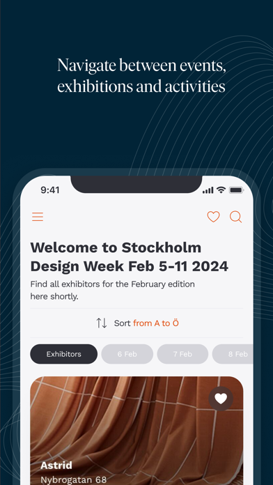 Stockholm Design Week Screenshot