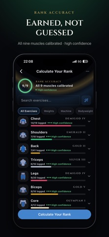 Gym Rank: Workout Tracker Screenshot 6 of 10