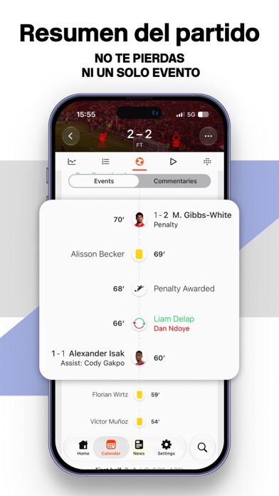 Forza Football - Live Scores iPhone screenshot 5