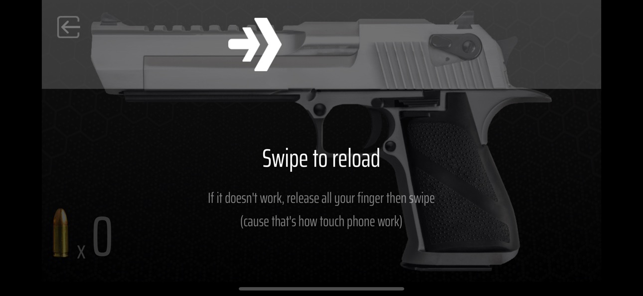 Screenshot 3 of Gun Simulator - Shake to shoot