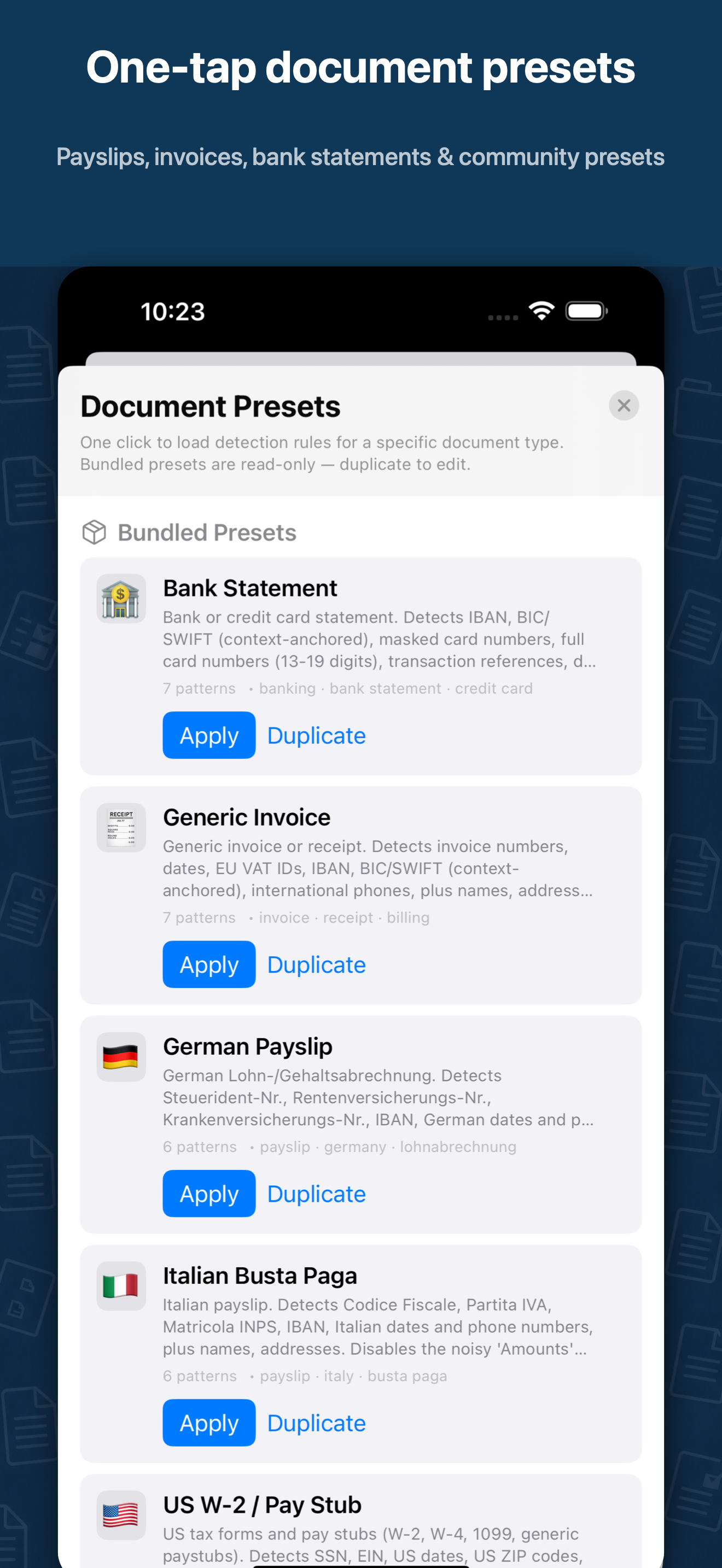 BlurData screenshot 3