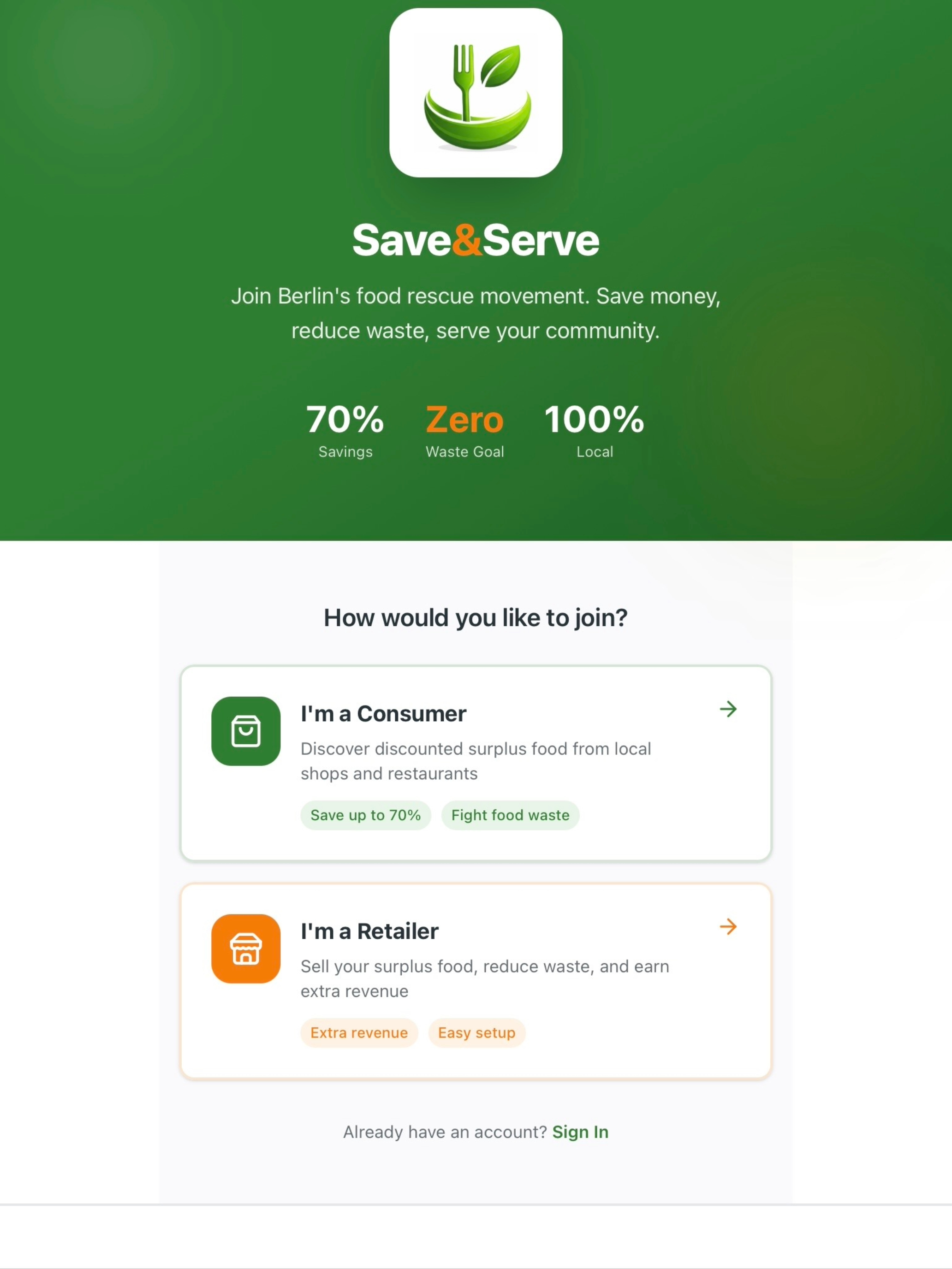 Save&Serve screenshot 5