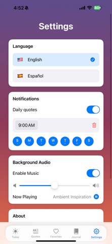 MotivateMate screenshot