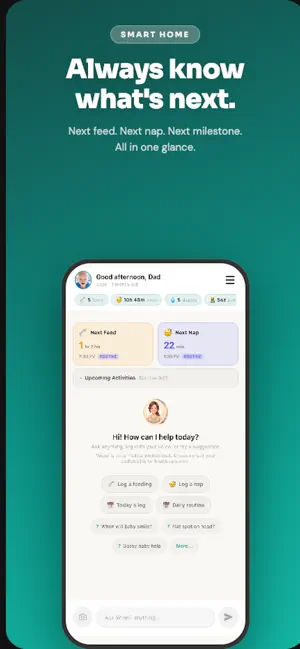 Wrenli: AI Baby Tracker & Log screenshot 2