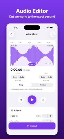 Audio Tools - Reco Screenshot 1 of 5