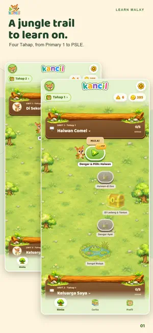 Kancil: Learn Malay screenshot 1