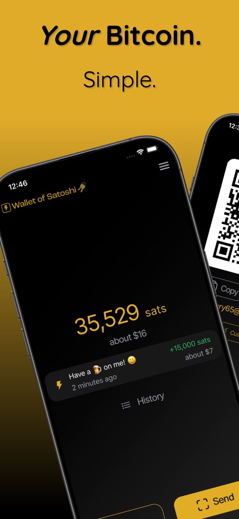 Wallet of Satoshi - Finance App | MWM