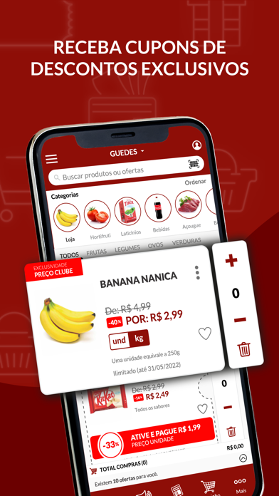 Guedes Supermercado Screenshot
