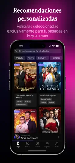 Captura de pantalla de DramaShorts: Ver TV Y Shows en iPhone 3