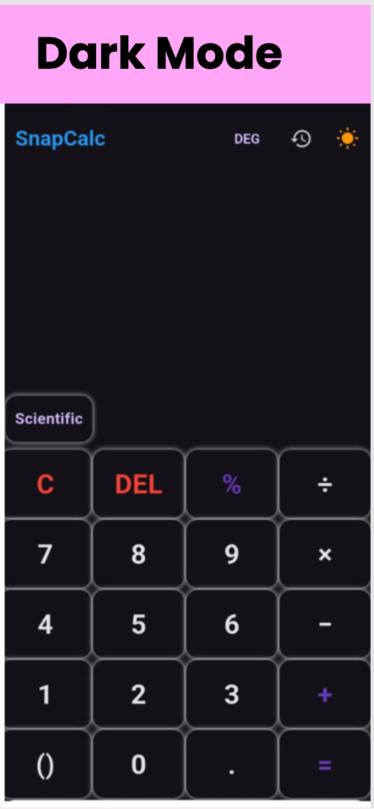 SnapCalc Simple