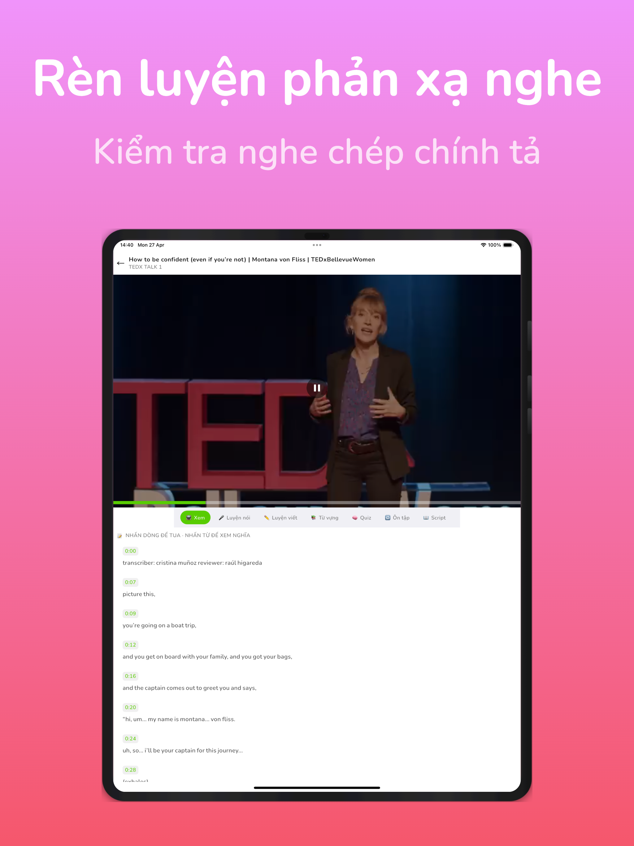 Learn English via Video - Tube