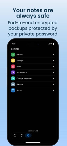 Folded Notes: Private Notes screenshot