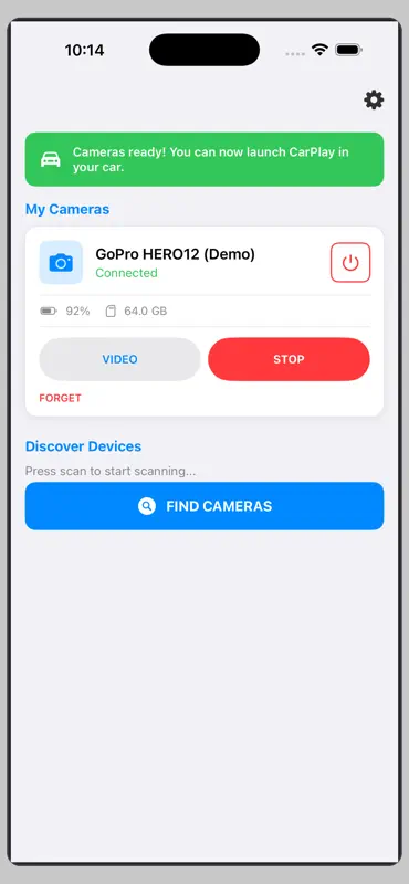 GoPro Remote for CarPlay screenshot 3 of 3