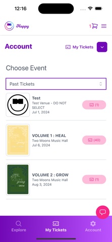 Happy Ticketing Screenshot 1 of 5