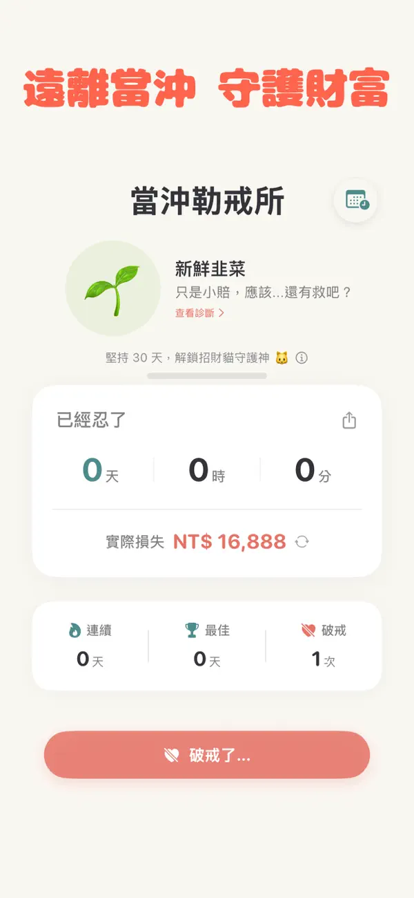 Screenshot #1 pour 當沖勒戒所
