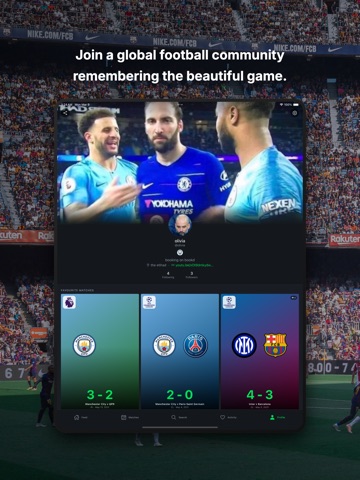 Bookd: The Social Football App iPad screenshot 7