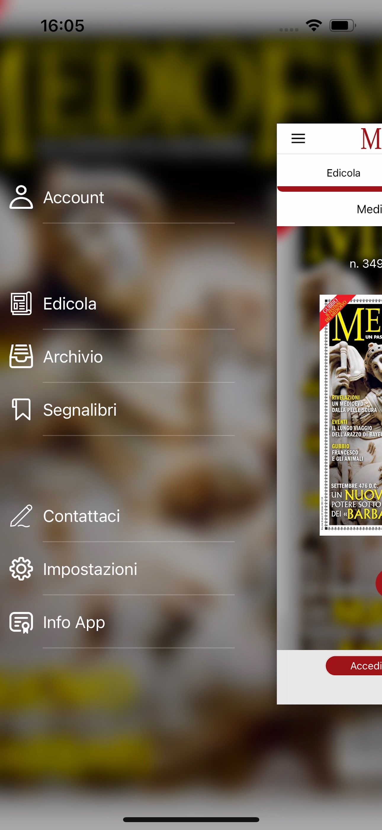 Screenshot 4 of Medioevo Magazine