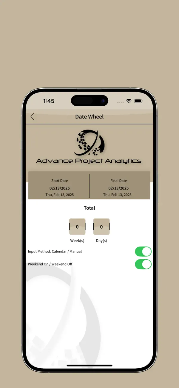 Screenshot #3 pour Advance Planning Analysis App