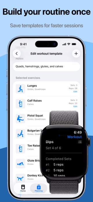 Replex: Workout Tracker Screenshot 6 of 8