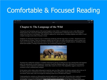 PuRead - Pure Efficient Reader iPad screenshot