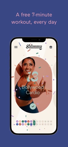Shimmy: Fun-Sized Workouts Screenshot 1 of 4