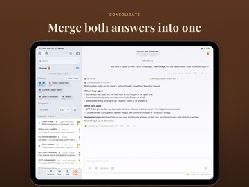 Russet: OpenRouter & Local AI iPad screenshot