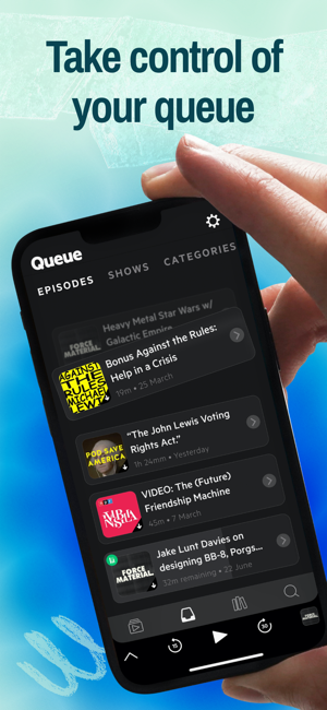 ‎Castro Podcast Player & App Screenshot