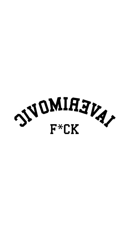 F*CK IAVERIMOVIC