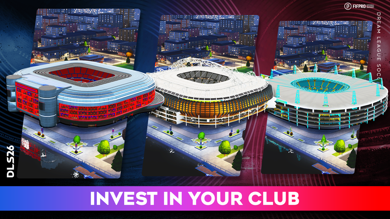 Dream League Soccer 2026 iOS Mod IPA screenshot 5 - iOS game interface