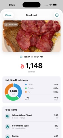 Carbsequence screenshot