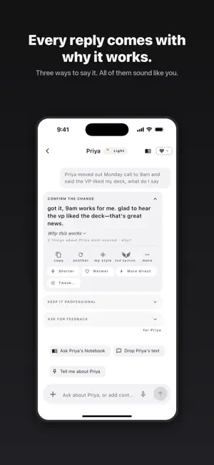 SLICK: AI Texting Assistant screenshot 2