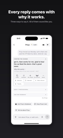 SLICK: AI Texting Assistant Screenshot 2 of 3