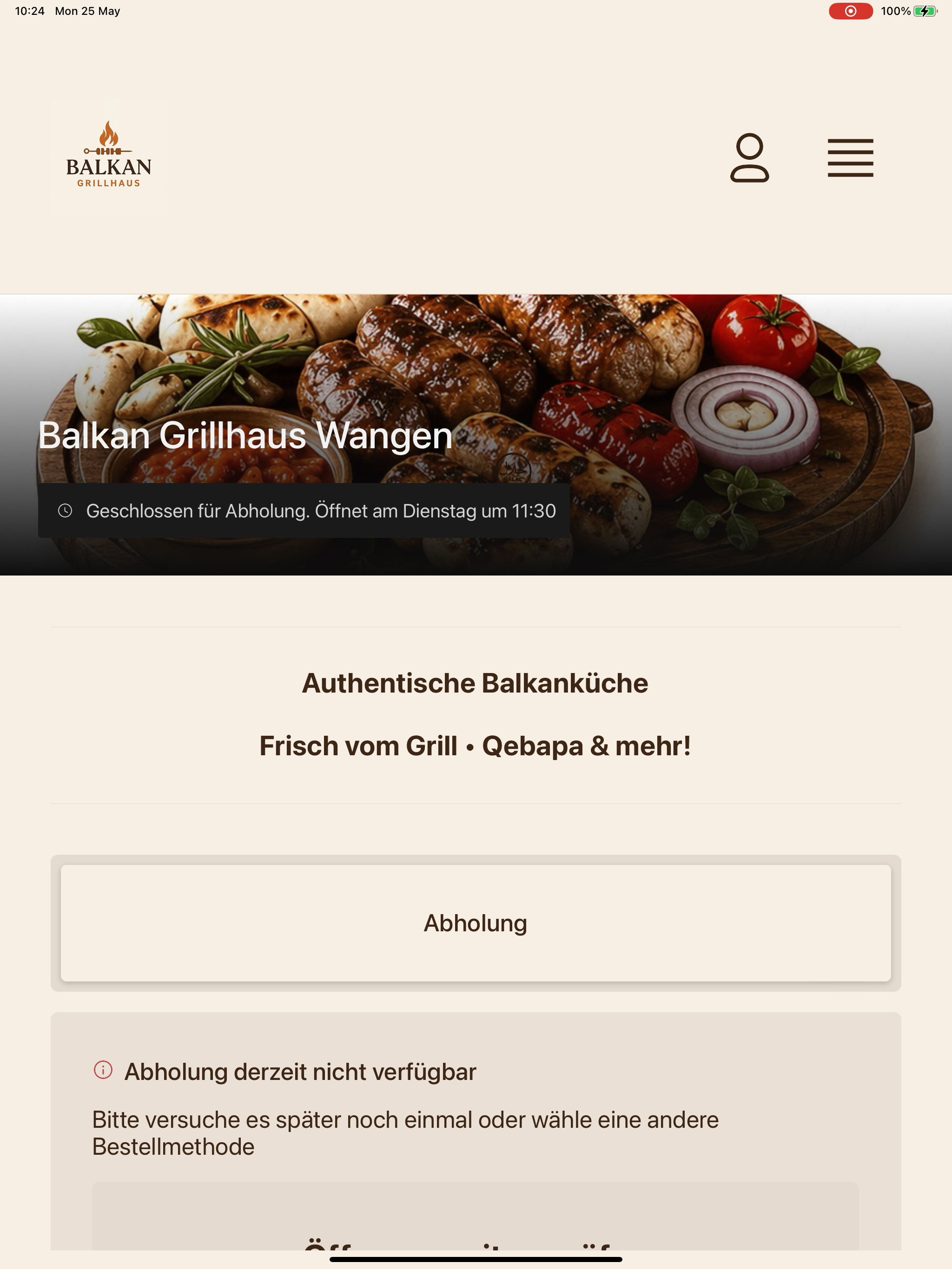 Balkan Grillhaus Wangen screenshot 5