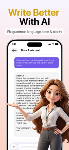 Dola AI: Smart GPT Chat Agents iPhone screenshot