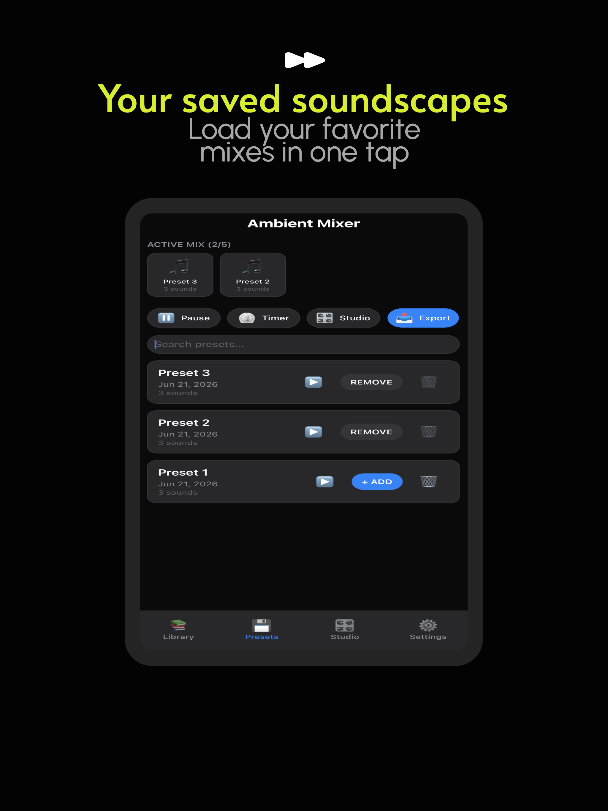 Ambient Mix Studio screenshot 8